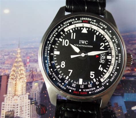 iwc pilote|iwc pilot worldtimer.